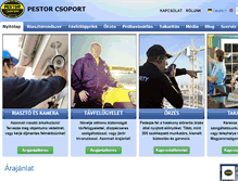 Tablet Screenshot of pestor.hu